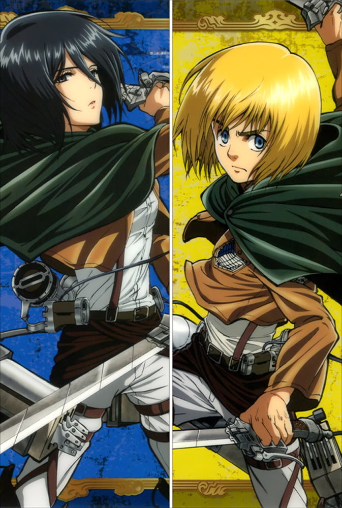 Armin Arlert Mikasa Attack on Titan