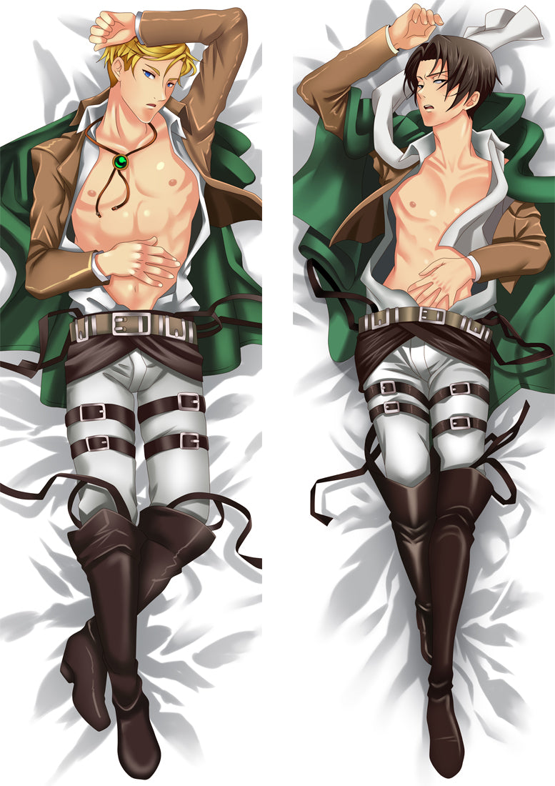 Erwin Smith and Levi Ackerman Attack on Titan
